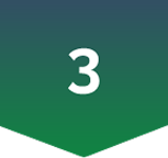 number three graphic